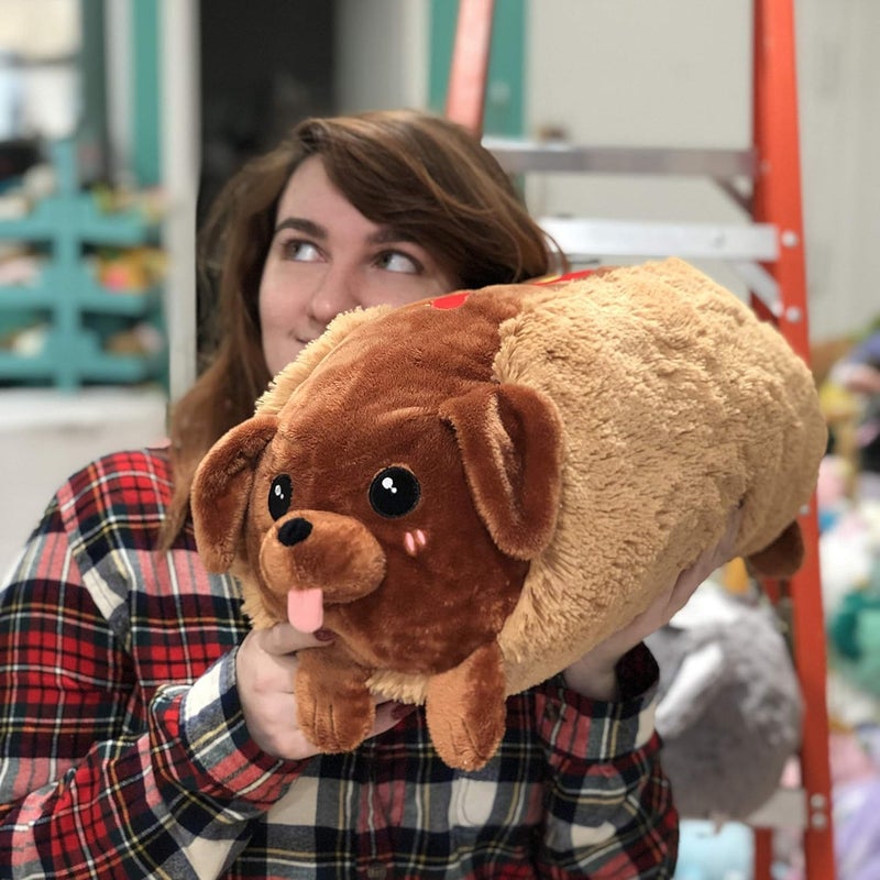 Squishable - Dachshund Hot Dog - SynthiSquish Collection - 20 in - Soft Toy Collectible Stuffed Animal - Image 3